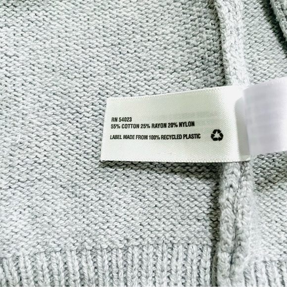 Beatrix Potter~Baby Gap•3-6M•Heather Grey•Soft, Knitted, Button-Up, Bunny Onesie - Picture 13 of 14